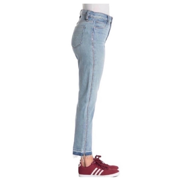 Hudson Holly High Waist Side Zipper Straight Leg Jeans size 25 - Picture 5 of 17